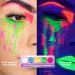 LXZJJM Water Activated Eye Liner Palette Hydra Graphic Eyeliner Makeup Neon Face Paint Colored Retro Hydra Liner Fluorescent UV Face Painting Plate - With Brushes (01 - Fluorescent) - Buy Online on GoSupps.com