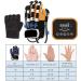 Rehabilitation Gloves Finger Orthoses Long-Term Relief Finger Cramps with LCD Touch Screen/Timing/Training Intensity Left-L Left Large - Buy Online on GoSupps.com