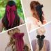 Silky Satin Hair Bows 3 PCS Big Black White Red Bowknot Set Metal Spring Clip Oversized Long Tail Hair Ribbons Ponytail Holder French Barrettes Hair Accessories for Women Christmas Gifts Black & Beige & Red - Buy Online on GoSupps.com