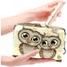 Multifunctional Cartoon Owl Waterproof Cosmetics Bag - Travel Makeup Organizer for Brushes & Lipsticks | 18.5x7.5x13cm - Buy Online on GoSupps.com