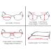CessBlu 4 Pack Reading Glasses for Men & Women - Metal Frame Readers with Spring Hinge +2.5 - Stylish & Comfortable Vision Aid - Buy Online on GoSupps.com