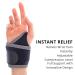 Ikido Wrist Brace for Carpal Tunnel & Arthritis - Reversible Support Strap for Right/Left Hand - Compression for Tendonitis & Sprained Wrist - Buy Online on GoSupps.com