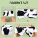 Face Wash Headband and Wristbands Set - Teen Girls Spa Headband for Makeup Remover and Skincare - Soft Fuzzy Cow Pattern Design - Buy Online on GoSupps.com