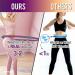 FEECCO 3.2 LB Weighted Hula Exercise Hoop for Weight Loss - 8 Detachable Sections - Buy Online on GoSupps.com