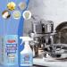 Junerain Splash Foam Spray Removes Kitchen Grease Foam Heavy Oil Stain Cleaner Household Range Hood Cleaning Agent Power Kitchen Cleaner for Cookware Kitchen Oven(1pcs) - Buy Online on GoSupps.com