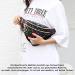 Buy Butterfly Print Black Belt Pocket for Girls | Waterproof Fashion Bunkbag with Keychain - Buy Online on GoSupps.com