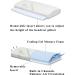 Adjustable Cooling Gel Memory Foam Bed Wedge Pillow - Support for Legs and Back - Acid Reflux, Snoring, Heartburn Relief - Machine Washable - Buy Online on GoSupps.com