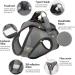 Escape Proof Cat Harness and Leash Set - Adjustable Reflective Vest for Small, Medium, Large Kittens - Silver Grey - Buy Online on GoSupps.com