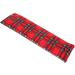 Microwavable Lavender Wheat Bags Printed Fleece Microwave Heat Pack for Back Neck Joints and Shoulder Pain Relief 44cmx13cm (Red Green Check) Printed Fleece Red Green Check - Buy Online on GoSupps.com