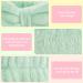6 Pack Coral Fleece Spa Headbands for Women & Girls - Bow Makeup & Facial Headbands for Washing Face - Terry Cloth Headbands for Face Wash - Buy Online on GoSupps.com