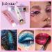 INTEROOKIE Glitter Gel Eyeshadow Glitter Liquid Eyeshadow with Polarizing Effect for Face Lips and Body (08#) - Buy Online on GoSupps.com