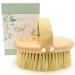 Vegan soft touch body brush 100% natural bristles/monastery brush Dry Brush against cellulite/dry brush beech wood/vegetable sisal fibers/plastic -free/massage