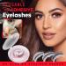 Nelacony & Glazylash Self-Adhesive Reusable Eyelashes - Natural Look (2 Pairs) - Buy Online on GoSupps.com