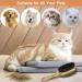 Melliex Cat & Dog Brush - Dual-Sided Brush with Wild Boar Bristles & Needle Brush for Short & Long Hair Pets - Perfect for Grooming Cats & Dogs Internationally - Buy Online on GoSupps.com