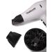 Trademark Beauty Speedy Blo Hair Dryer Professional Strength Blow Dryer with Diffuser & 2 Concentrator Nozzles Faster Dry Time Compact Lightweight and Durable White - Buy Online on GoSupps.com