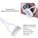 MSQ Eyelash Comb & Separator Tool with Cover - False Eyelash Grooming & Makeup Mascara Applicator - Buy Online on GoSupps.com