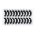 GiPiKi 8D Faux Mink False Eyelashes - Natural Look, Fluffy Wispy D Curl Strip Lashes - 10 Pairs Set Pack - Buy Online on GoSupps.com