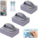 Hand-Held Pools Pumice Stone Pumice Stone for Pool Cleaning Pool Cleaning Block with Handle Swimming Pumice Pool Tile Stone for Clean Pool Tile Scrubbing Scouring Stone for Swimming Pools (3pcs)