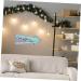 STOBAZA 1 pc Led Indoor Pendant Decoration Light American Hanging Decor Ornament Iron Internet Bar Cafe Colorful 41x16cm - Buy Online on GoSupps.com