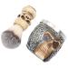 Stainless steel razor bowl skeletal head beard set comfortable shave suitable for all bar hair premium quality easy to clean stylish and unmistakable for that