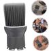 Ipetboom Hairdressing Neck Brush Cleaning Brush Home Dust Remover Barber Dusting Brush Hair Cutting Neck Brush Sweeping Beard Brush Facial Duster Hair Brush Plastic Major Hairdressing Tool 14.5X7X7CM Grey - Buy Online on GoSupps.com