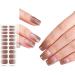 ANXPTIME Gel Nail Stickers Semi Cured Gel Nail Strips Professional Gel Nail Strips Full Wraps For Girls No Waiting Time No Nail Damage Uv Led Lamp Required Nail Decoration Bss0244 - Buy Online on GoSupps.com