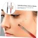 Housoutil Portable Double Ended Lip Brush Set - 2pcs Versatile Lip Scrub & Eyelash Tool - Travel-Friendly Disposable Makeup Applicator - Buy Online on GoSupps.com