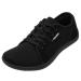 ASHION Unisex Barefoot Shoes Women's Trail Running Shoes Men's Barefoot Shoes Wide Shoes Walking Shoes Road Running Shoes 43 EU Wide Black