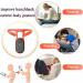 NeckEase Ultrasound Lymphatic Massage Device - Soothing Neck Instrument for Pain Relief | Black - Buy Online on GoSupps.com