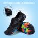 Kids Water Shoes | Lightweight Comfort Sole | Slip-on Aqua Shoes | 5 Toe Socks | Black - Buy Online on GoSupps.com