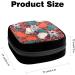 GIAPB Period Bag Sanitary Napkin & Makeup Pouch | Botanical Flower Pattern | Color2077 - Buy Online on GoSupps.com