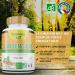 Organic Ginseng 60 capsules - Reduces fatigue stress and increases libido - Rich in active ingredients - 100% organic ginseng that facilitates recovery and restores energy - Buy Online on GoSupps.com
