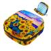 Sunflowers oil painting women bands storage bag portable period pocket for women teen girls girls menstrual cup bag