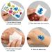 Ocean Animals Temporary Tattoos - 126pcs Mermaid, Tropical Fish, Whale Stickers for Kids - Birthday Party Favors & Decor - Konsait - Buy Online on GoSupps.com