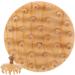 Beavorty 3-In-1 Beech Wood Broad Tooth Massage Comb & Sandalwood Scalp Massager - Perfect for Hair Care & Relaxation - Buy Online on GoSupps.com