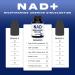 NAD Supplement (500mg of 95% Pure NAD+ Per Serving) NMN Supplement NAD Nicotinamide Riboside Support (Third Party Tested Vegan Safe Non-GMO No Fillers & Made in the USA - 30 Vegan Capsules) 30 Count (Pack of 1) - Buy Online on GoSupps.com