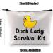 Duck Lady Survival Kit: Cute Makeup Bag for Duck Lovers | Unique Farm & Backyard Gifts - Buy Online on GoSupps.com