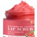 Lip Scrub - Peeling Balm 30g | Exfoliating Moisturizing and Brightening Treatment | Guava and Watermelon Scented Women's Daily Nighttime Home Travel Skin Softening Moisturizing Beautiful - Buy Online on GoSupps.com