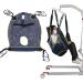 Patient Lift Sling 507lb Weight Capacity Adjustable Mesh Transfer Blanket with Commode Opening Full Body Patient Aid Device for Elderly Bed Positioning and Lifting Patient Shower Toileting - Buy Online on GoSupps.com