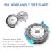SH30 Replacement Heads for Philips Norelco Shaver - Compatible with Series 3000, 2000, 1000 - Durable Sharp Blade - Electric Razor Shaving Heads - Rotary Heads Accessories - Buy Online on GoSupps.com