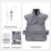 Large Electric Heating Pad for Back Pain Relief - 4 Heating Levels, Auto Shut Off, Moist Therapy - Washable 24x35 Grey - Buy Online on GoSupps.com