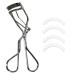 Professional Makeup Eyelash Curler with 4 Extra Silicone Refill Pads 1 High Quality Well-Made Eyelash Curler No Pinching No Pain (Silver) Rose Gold