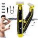 Stellaya Shaver Stellaya Full Body Washes Wet & Dry Shaver Stellaya Mens Shaver Stellaya Electric Body Hair Trimmer for Men Stellaya Razors with 4 Types of Limited-Length Combs(2 Set)