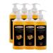 Lorito premium liquid soap peach 6 x 500 ml liquid hand soap in pumping bags cream soap vegan soap for sensitive skin and allergy sufferers