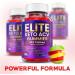 (2 Pack) Elite Keto ACV Gummies - Vegan Formula with ACV, B12, B6, Beet Root Juice - Supports Weight Loss - 120 Gummies - Buy Online on GoSupps.com