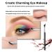 URSOBTF 3 PCS Ultra Thin Sickle Angled Eyeliner & Eyebrow Brush Set - Buy Online on GoSupps.com
