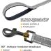 Demigreat Reflective Dog Leash - 3m/5m/10m/15m/20m Robust Training Line with Padded Handle for All Dog Sizes - 50ft Gray - Buy Online on GoSupps.com
