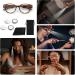 LED Lighted Reading Glasses for Men & Women - Blue Light Blocking +150 Magnifier Eyeglasses | Anti Eyestrain Nighttime Comfort - Buy Online on GoSupps.com