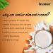Intur Almond Cream - Intense Moisturization for All Skin Types | 100g - Buy Online Worldwide - Buy Online on GoSupps.com