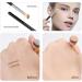 6 Eyeliner Brushes Set with 1 Storage Bag Eyebrow Brush Concealer Brush Eyeliner Brush Silkworm Brush - Buy Online on GoSupps.com